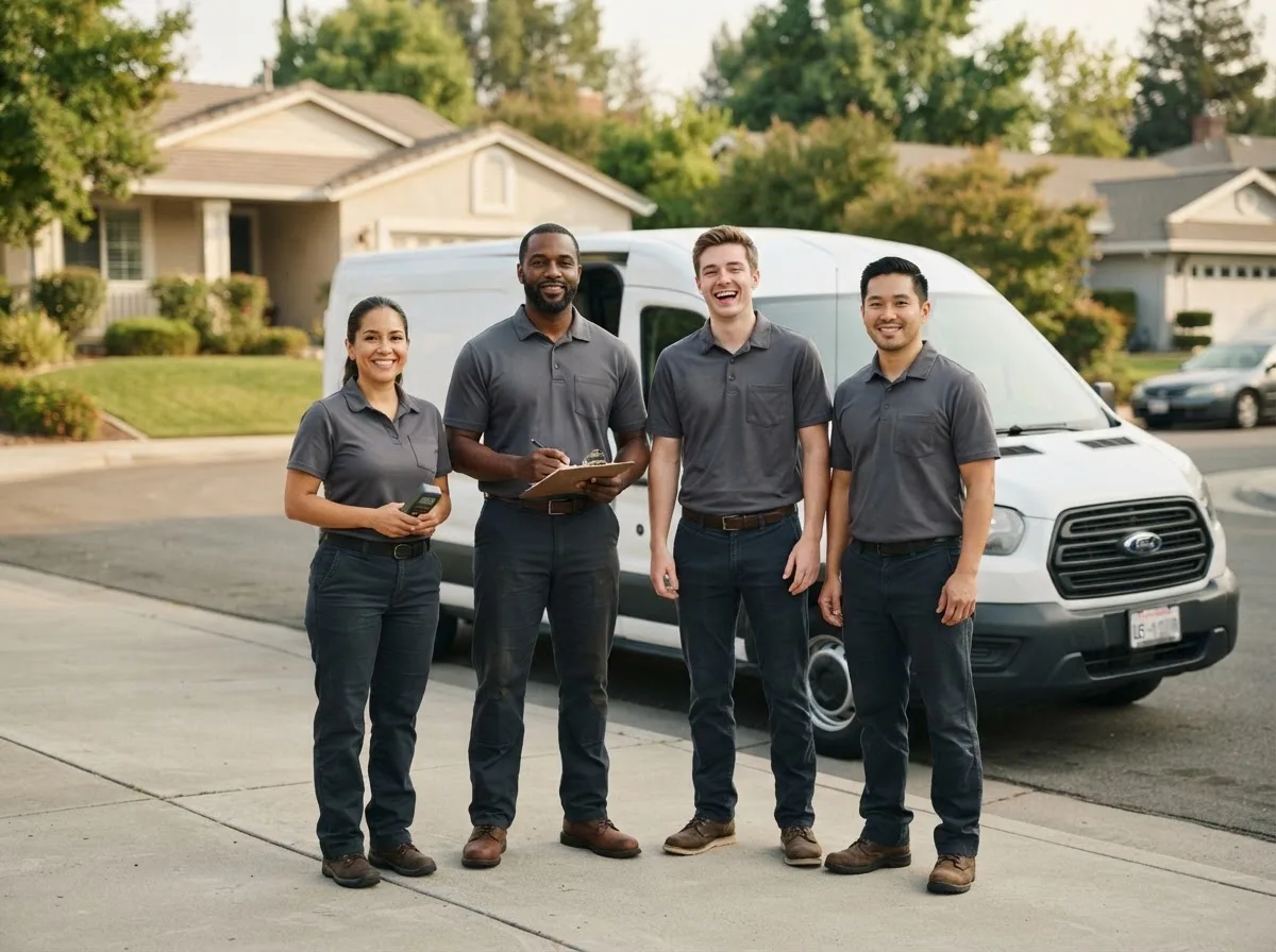 Licensed water damage restoration technician near Redway, CA